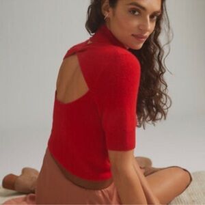 Anthropologie 100% Cashmere Sweater